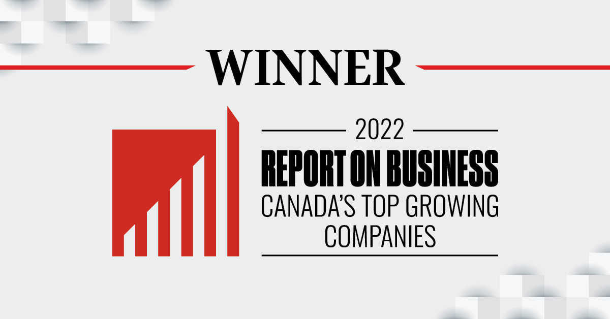 The Globe and Mail Ranks Maerospace as a Top 100 Growing Company in Canada for 2022